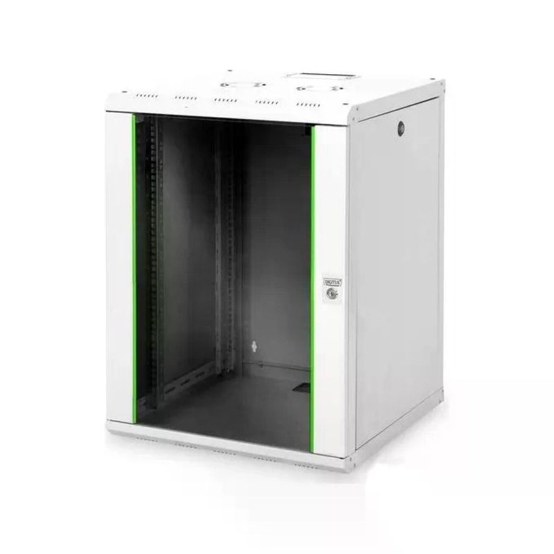 Digitus DN-19 16U Armadio Rack da Parete 19” con Porta in Vetro