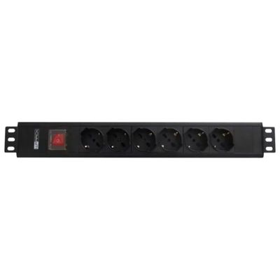 EMINENT PDU Rack 1,5U con 6 Prese Schuko/Italiane EMINENT PDU Rack 1,5U con 6 Prese Schuko/Italiane