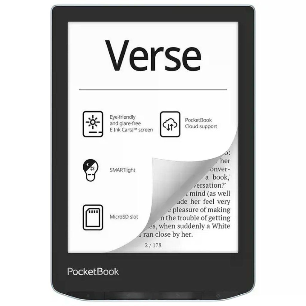 PocketBook Verse PB629-2-WW eReader 6" 8 GB Blu