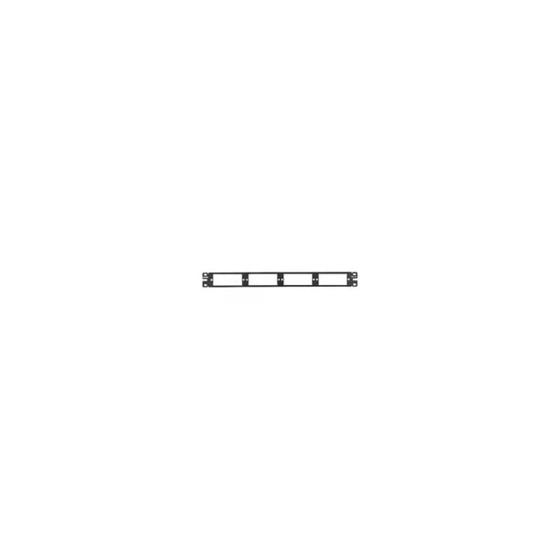 Panduit CFAPPBL1 Pannello Fibra Ottica 24 Porte OM3, Rack 19 Panduit CFAPPBL1 Pannello Fibra Ottica 24 Porte OM3, Rack 19", 1U, Nero