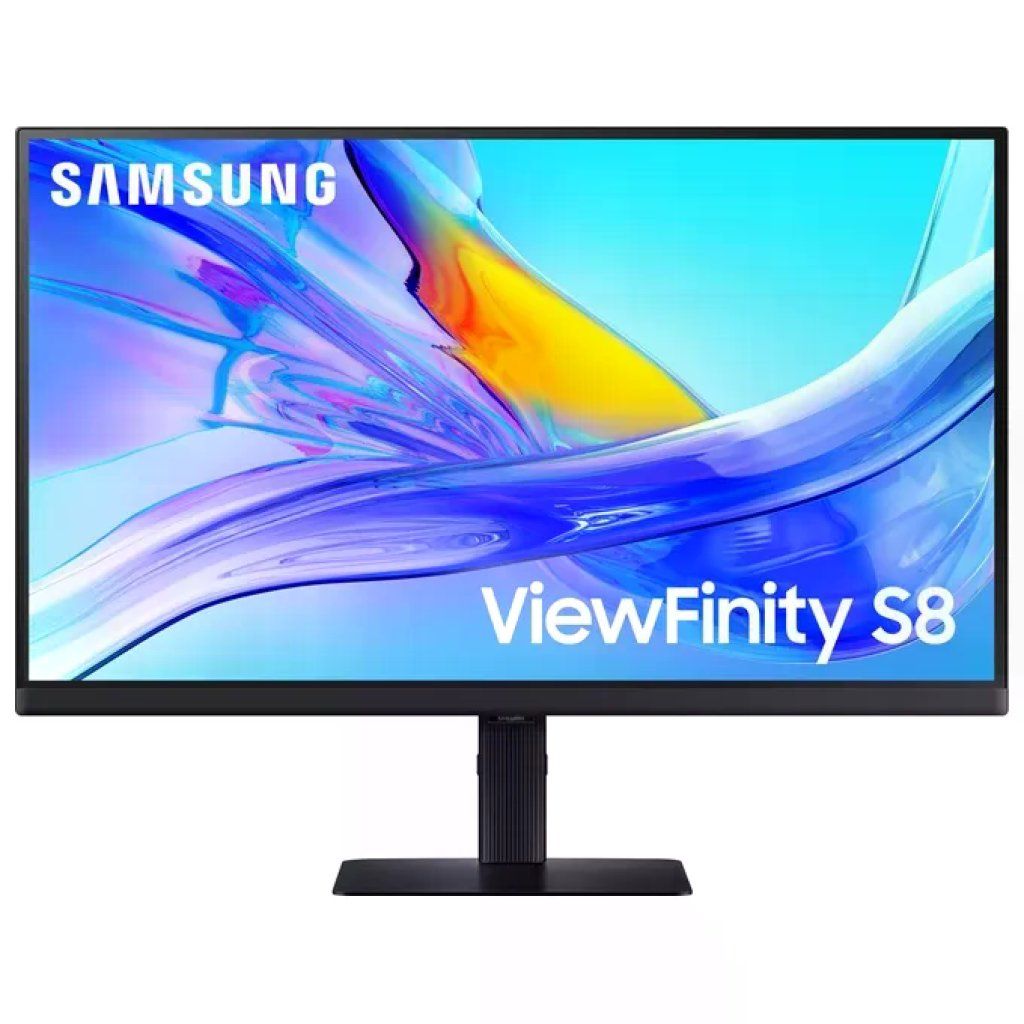 SAMSUNG Monitor Samsung ViewFinity S8 S80UD 27" 4K UHD Nero