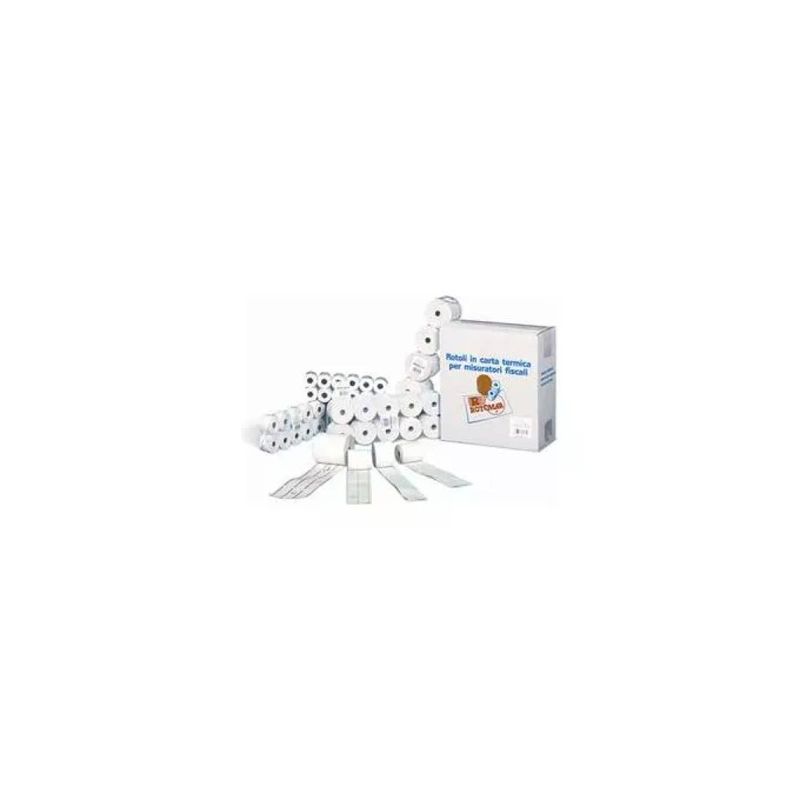 Rotomar Rotoli di Carta Termica BPA Free 57,5 mm x 30 m, 50 mm, Confezione da 10