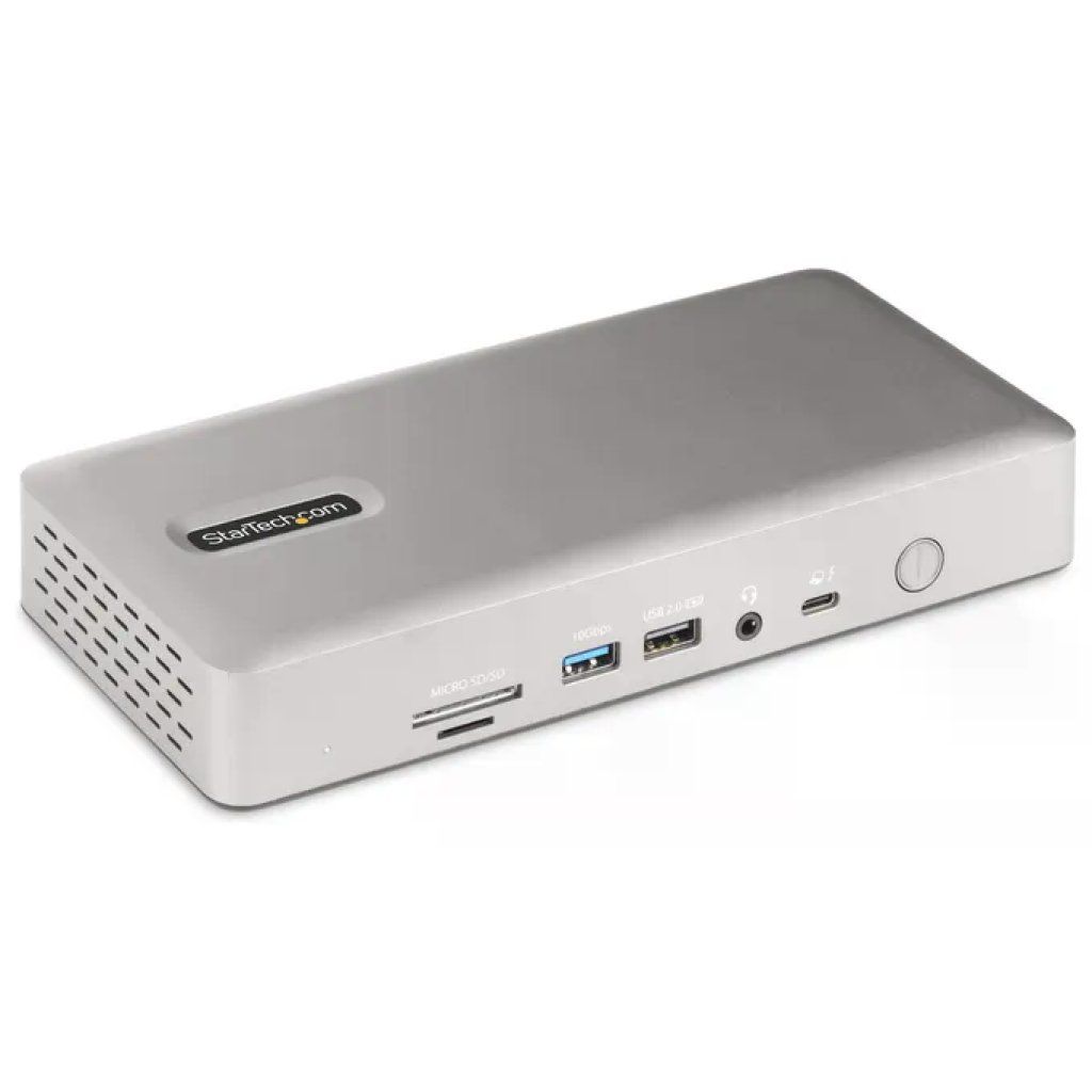 STARTECH.COM StarTech Docking Station Thunderbolt 4 Multi Monitor 2xHDMI 2xDisplayPort Grigio STARTECH.COM StarTech Docking Station Thunderbolt 4 Multi Monitor 2xHDMI 2xDisplayPort Grigio