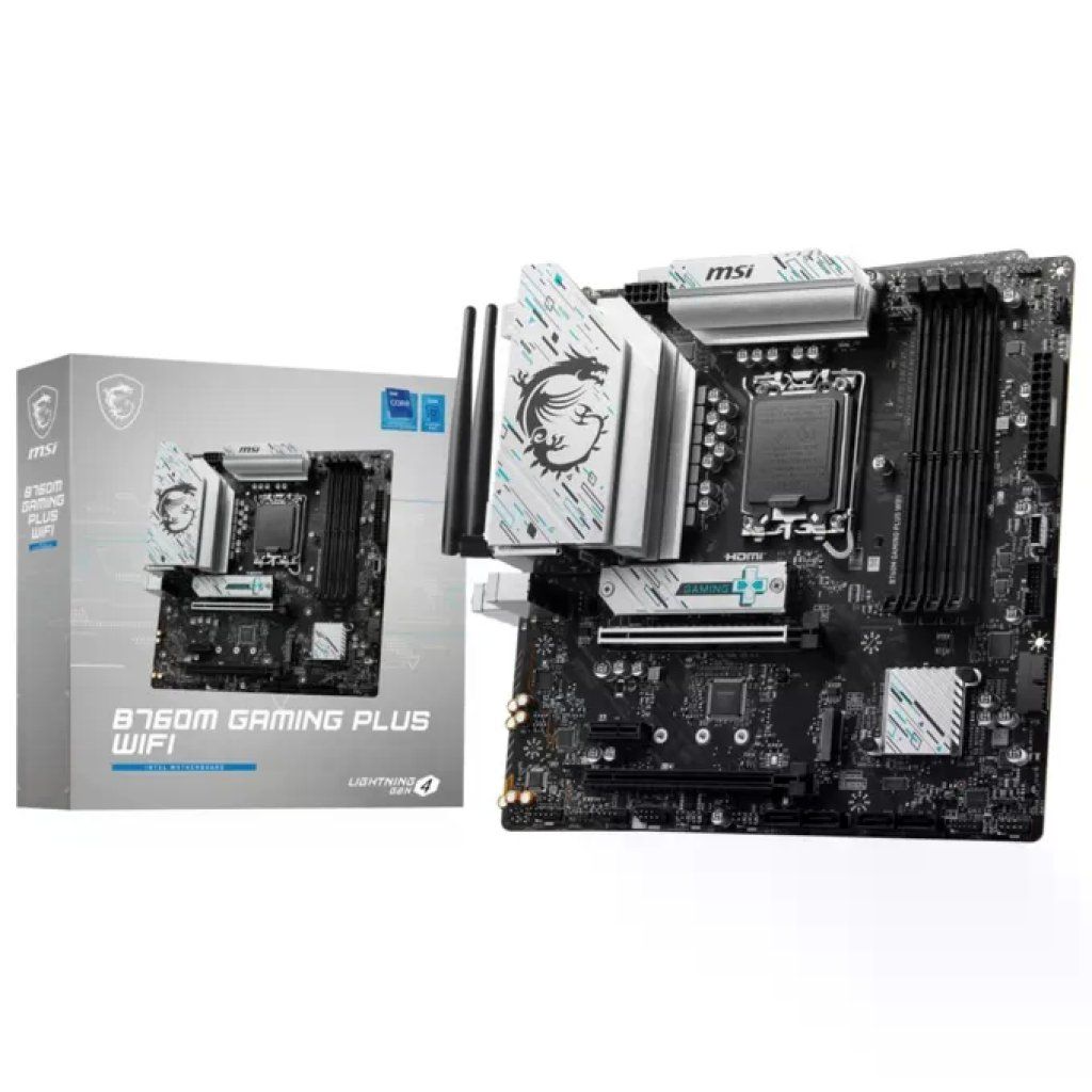 MSI B760M GAMING PLUS WIFI Scheda Madre mATX DDR5