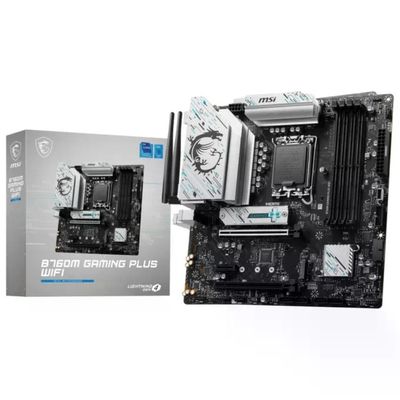 MSI B760M GAMING PLUS WIFI Scheda Madre mATX DDR5 MSI B760M GAMING PLUS WIFI Scheda Madre mATX DDR5