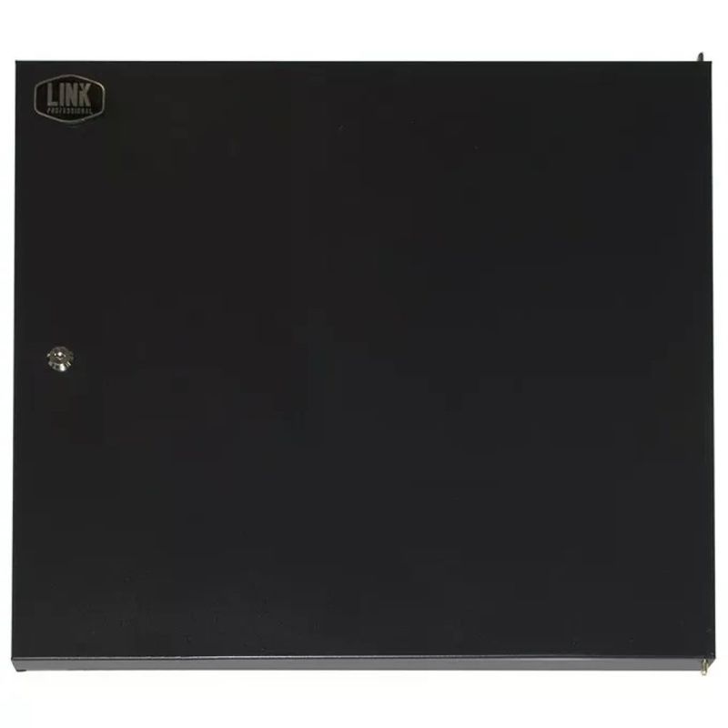 LINK Porta metallica chiusa con serratura per armadio rack LINK 12U LK1912UNF, nera LINK Porta metallica chiusa con serratura per armadio rack LINK 12U LK1912UNF, nera