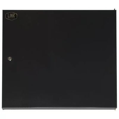 Link porta chiusa in metallo pieno con serratura per armadio Link 12u lk1912unf nero