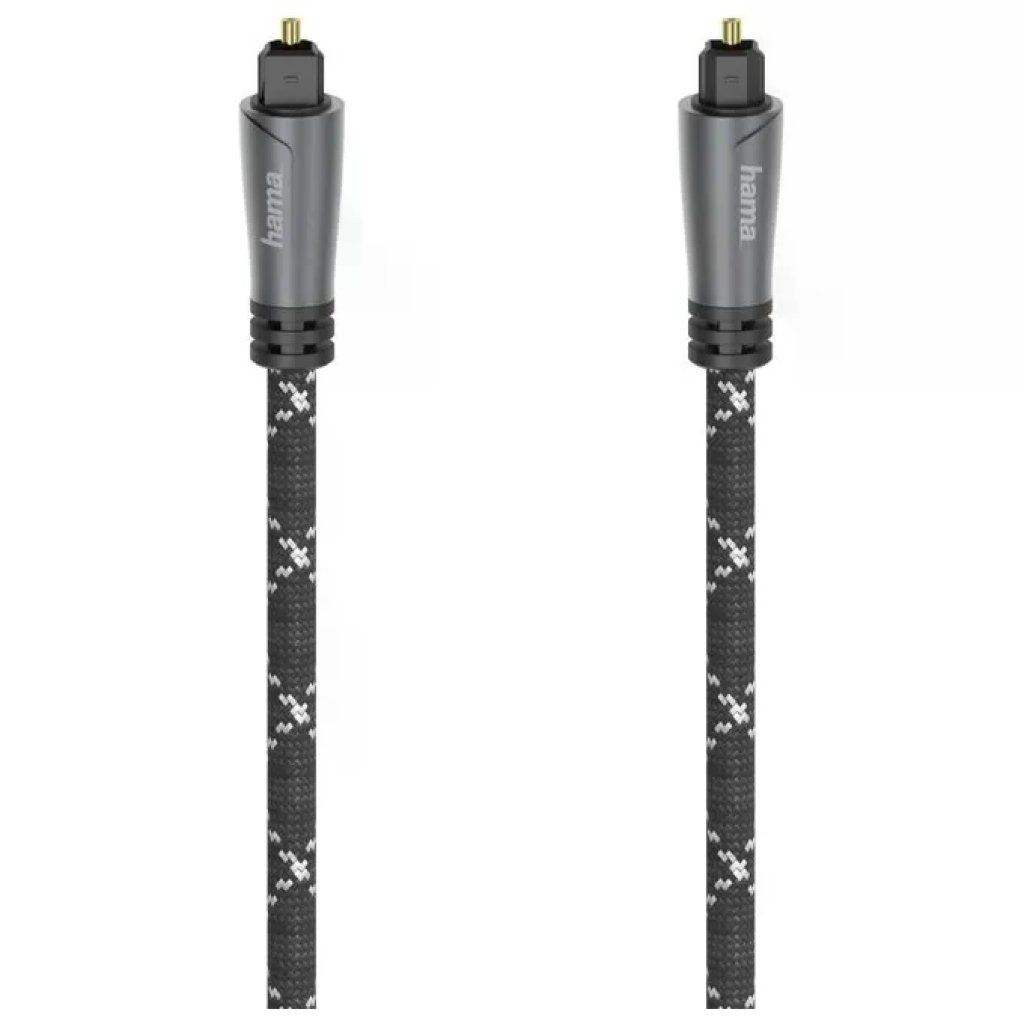 Hama Cavo audio ottico TOSLINK ODT, 1,5 m, nero
