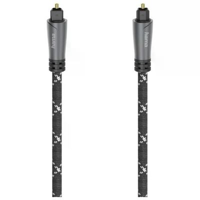 Hama Cavo audio ottico TOSLINK ODT, 1,5 m, nero