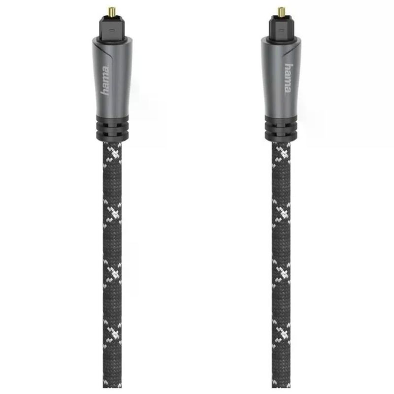 Hama Cavo audio ottico TOSLINK ODT, 1,5 m, nero