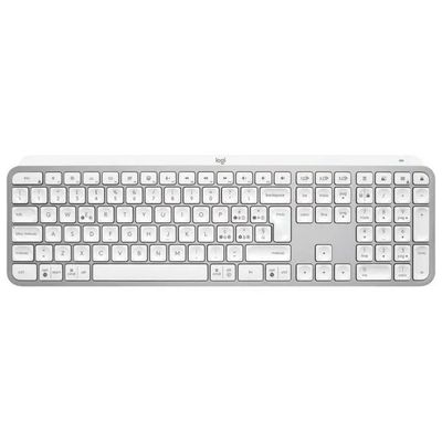 Logitech mx keys s tastiera wireless qwerty retroilluminata alluminio e bianco italiano Logitech mx keys s tastiera wireless qwerty retroilluminata alluminio e bianco italiano