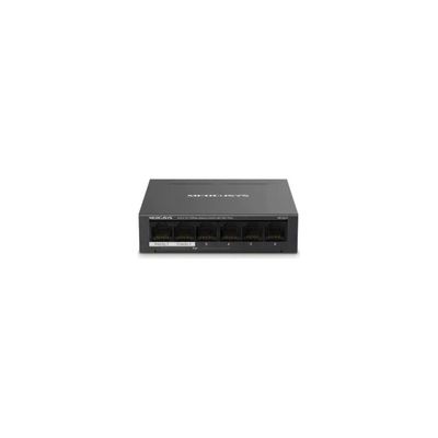 Mercusys MS106P Switch Desktop 6 Porte Fast Ethernet, 4 PoE+