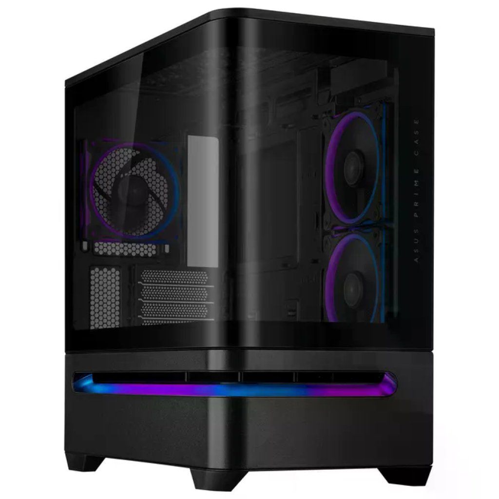 ASUS Prime AP202 Nero Case mATX con USB-C e Ventole ARGB