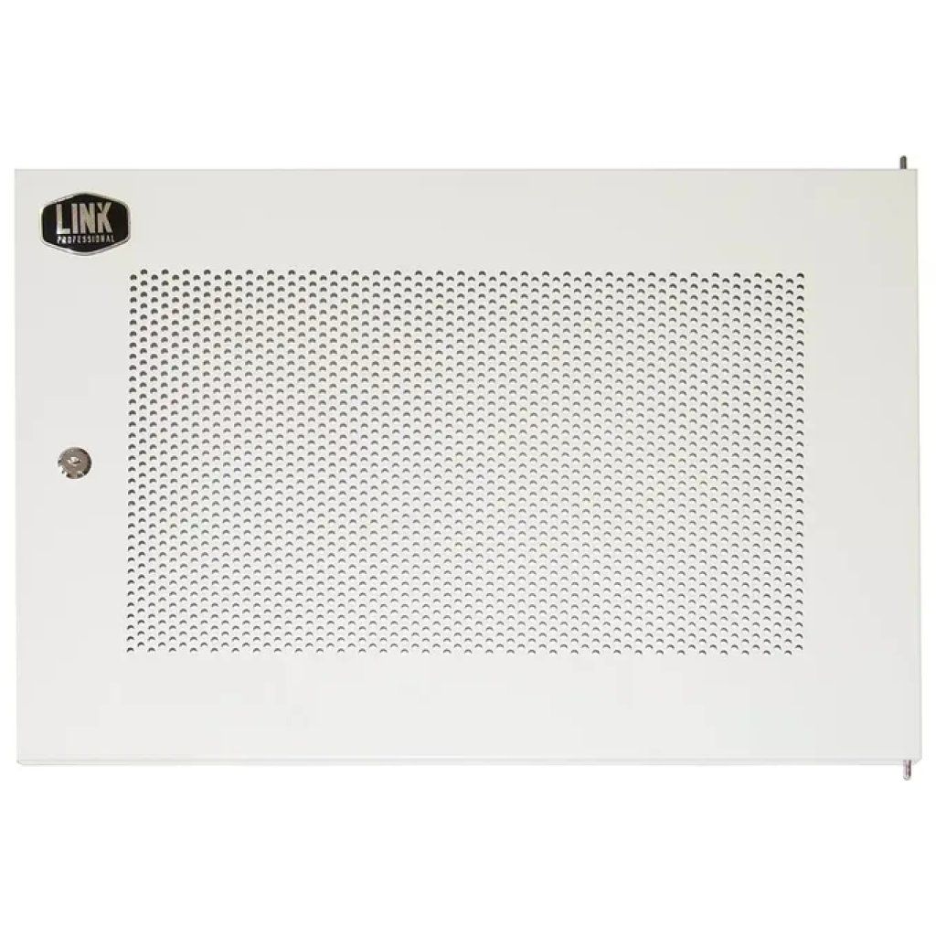 LINK Porta traforata in metallo con serratura per armadio rack LINK 9U LK1909UGF, grigia LINK Porta traforata in metallo con serratura per armadio rack LINK 9U LK1909UGF, grigia