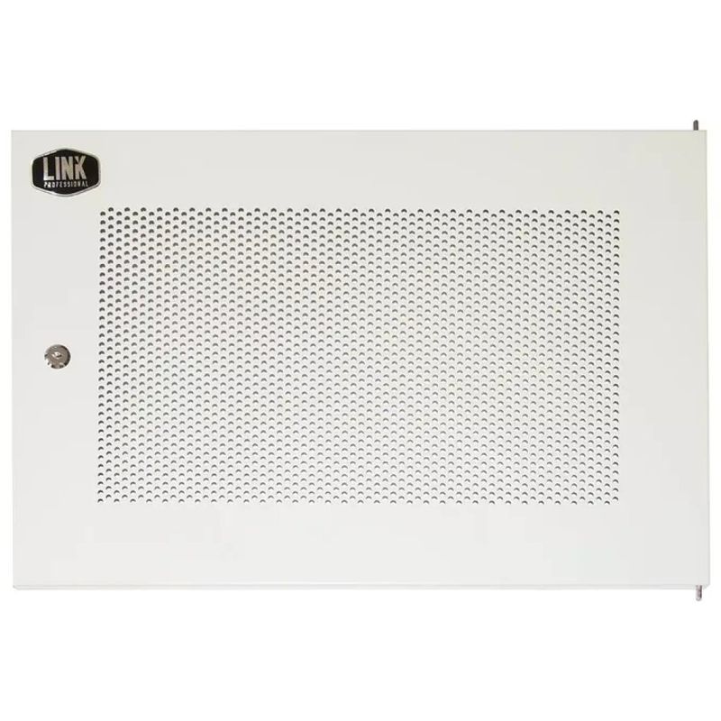 LINK Porta traforata in metallo con serratura per armadio rack LINK 9U LK1909UGF, grigia LINK Porta traforata in metallo con serratura per armadio rack LINK 9U LK1909UGF, grigia