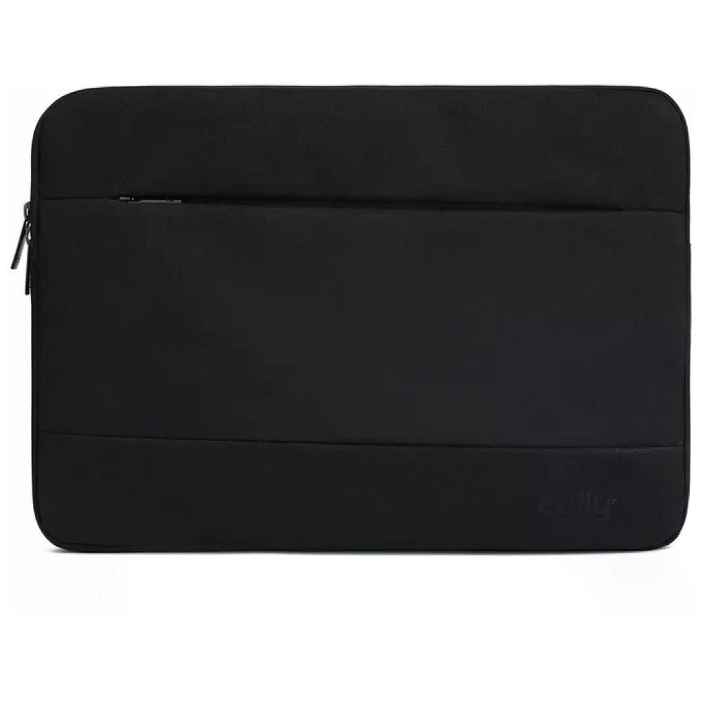 Celly Nomad Sleeve – Borsa organizer nera per notebook fino a 16″