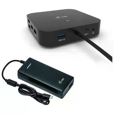 I-TEC Docking Station USB-C Dual DisplayPort 4K, Power Delivery 100 W I-TEC Docking Station USB-C Dual DisplayPort 4K, Power Delivery 100 W