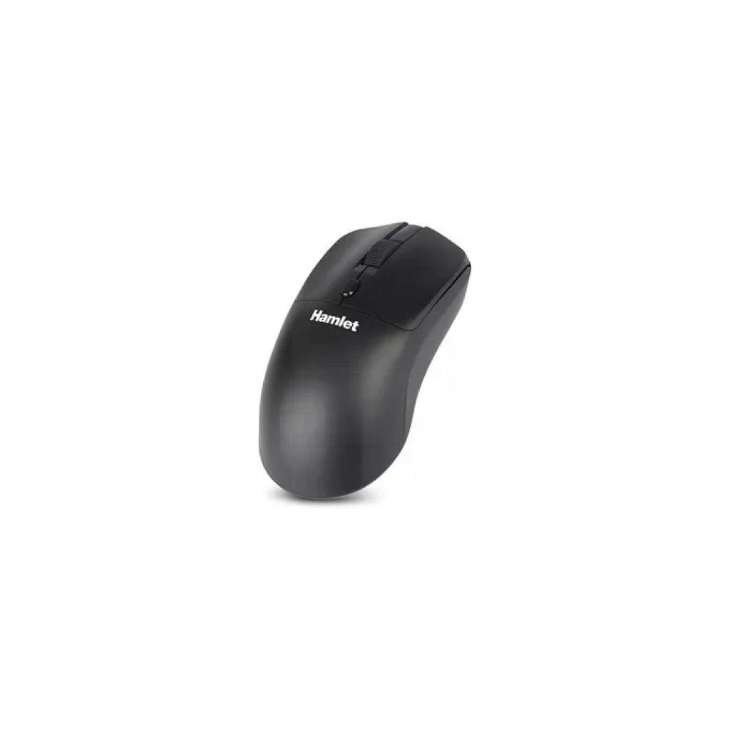 Hamlet XMICEBTW-RB Mouse Wireless Bluetooth e 2,4 GHz, 1600 DPI, Nero