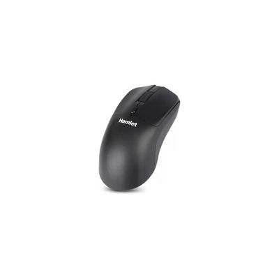 Hamlet XMICEBTW-RB Mouse Wireless Bluetooth e 2,4 GHz, 1600 DPI, Nero