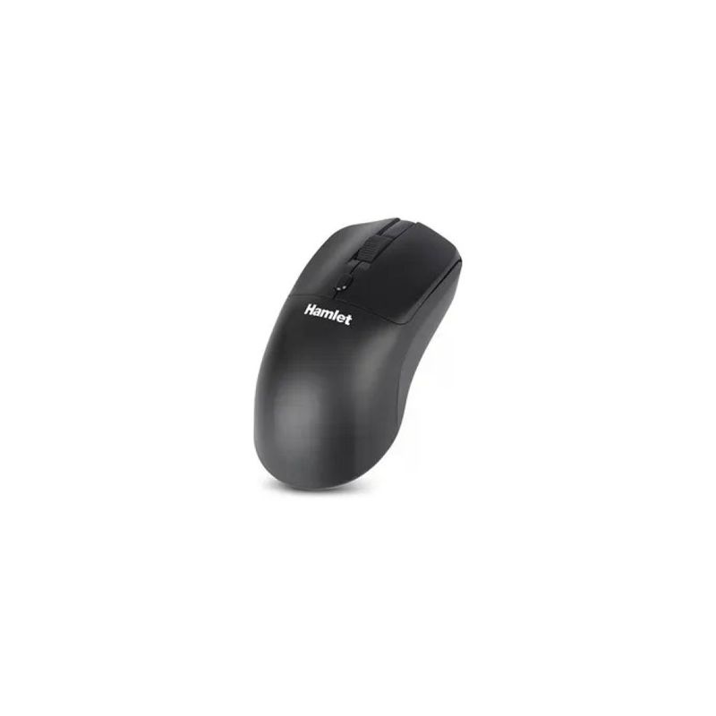 Hamlet XMICEBTW-RB Mouse Wireless Bluetooth e 2,4 GHz, 1600 DPI, Nero Hamlet XMICEBTW-RB Mouse Wireless Bluetooth e 2,4 GHz, 1600 DPI, Nero