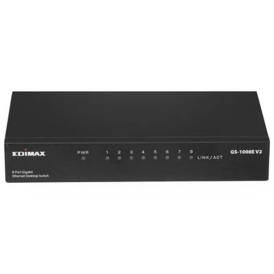 Edimax GS-1008E V2 Switch Gigabit Ethernet 8 Porte Edimax GS-1008E V2 Switch Gigabit Ethernet 8 Porte
