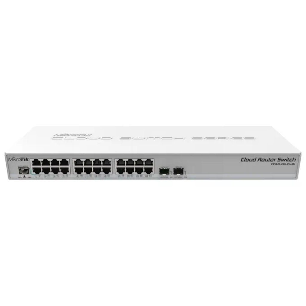 MikroTik CRS326-24G-2S+RM Switch Gestito Layer 2 Gigabit