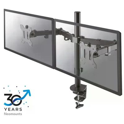 NEWSTAR Neomounts FPMA-D550DBLACK Braccio Doppio per Monitor da Scrivania, 10–32", Nero