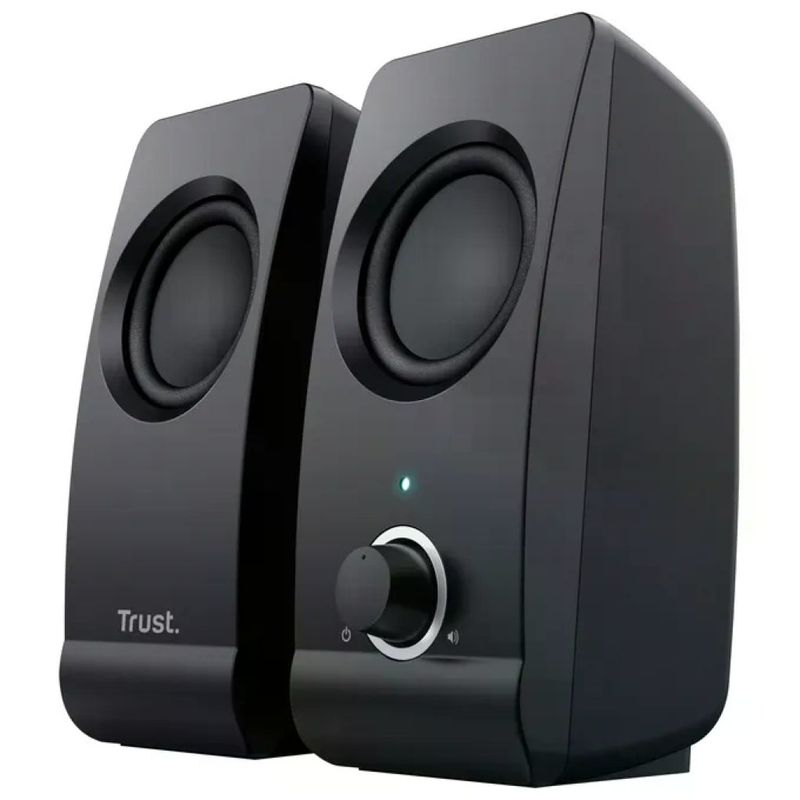 Trust Remo 2.0 – Casse stereo per PC 8 W, USB, nere