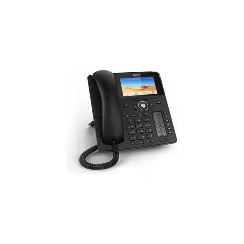 SNOM D785 Telefono IP VoIP SIP, 12 linee, display a colori 4,3", Bluetooth e Gigabit, nero