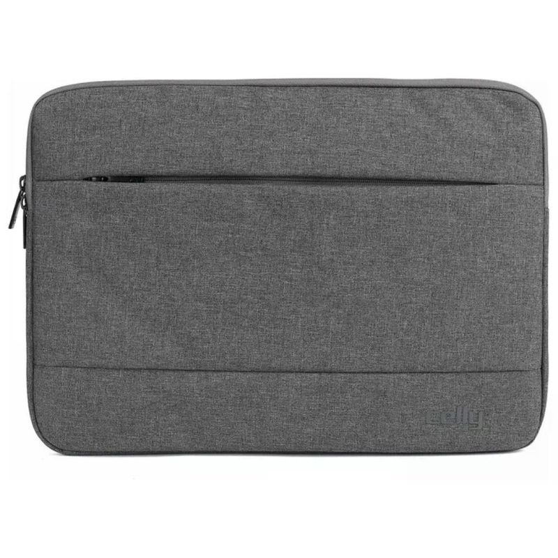 Celly Nomad Sleeve – Custodia grigia per notebook fino a 16 pollici