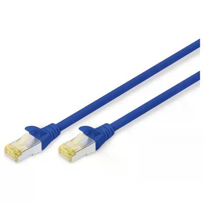DIGITUS cavo patch Ethernet Cat 6A S/FTP LS0H blu, 7 m