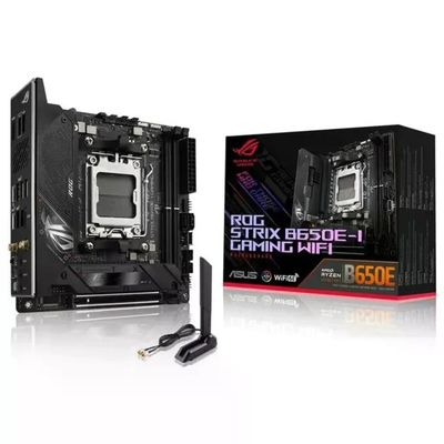 ASUS ROG STRIX B650E-I GAMING WIFI Scheda Madre Mini-ITX AM5 ASUS ROG STRIX B650E-I GAMING WIFI Scheda Madre Mini-ITX AM5