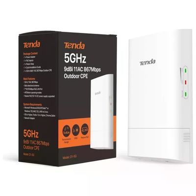 Tenda O1-5G Access Point Wi-Fi Outdoor 5 GHz PoE Tenda O1-5G Access Point Wi-Fi Outdoor 5 GHz PoE