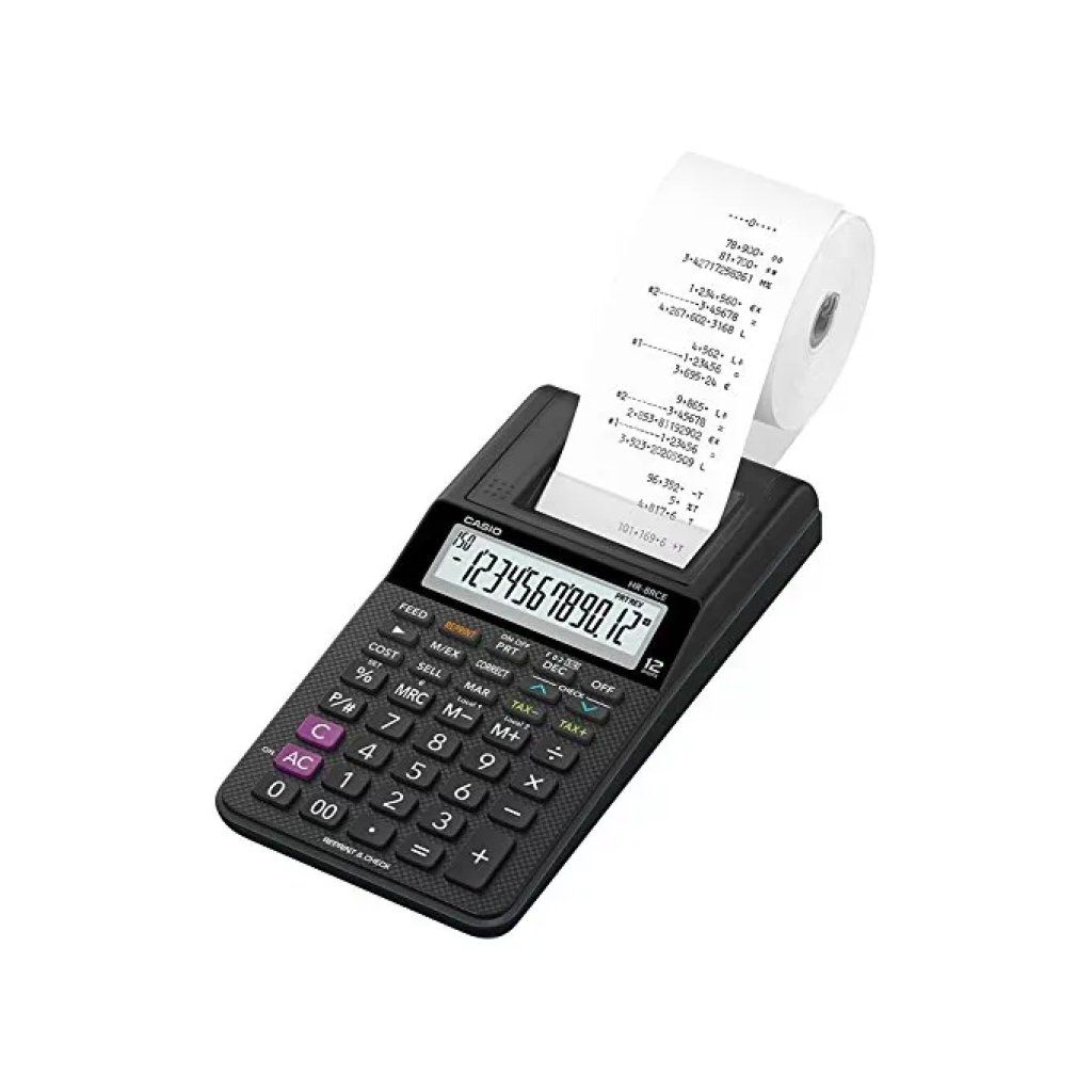 Casio HR-8RCE Calcolatrice Scrivente con Alimentatore Casio HR-8RCE Calcolatrice Scrivente con Alimentatore