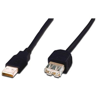 Digitus LP8152B – Cavo prolunga USB-A 2.0, 5 m, nero Digitus LP8152B – Cavo prolunga USB-A 2.0, 5 m, nero