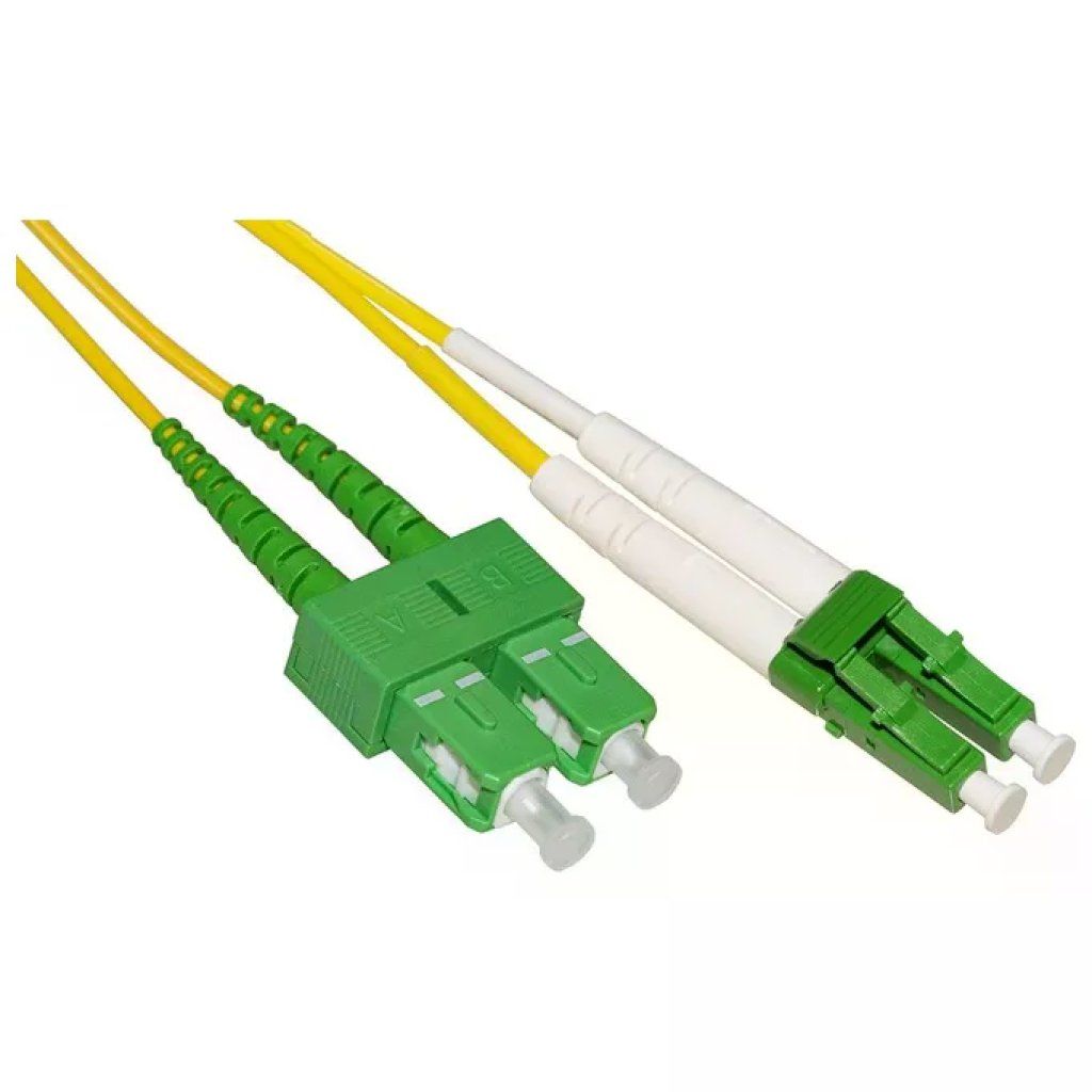 LINK Cavo Fibra Ottica Duplex Singlemode LC/APC-SC/APC 10 m