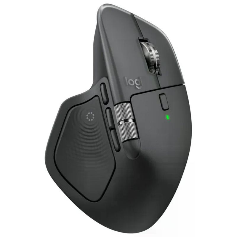 Logitech MX Master 4 Mouse Wireless Ergonomico 8000 DPI Grafite