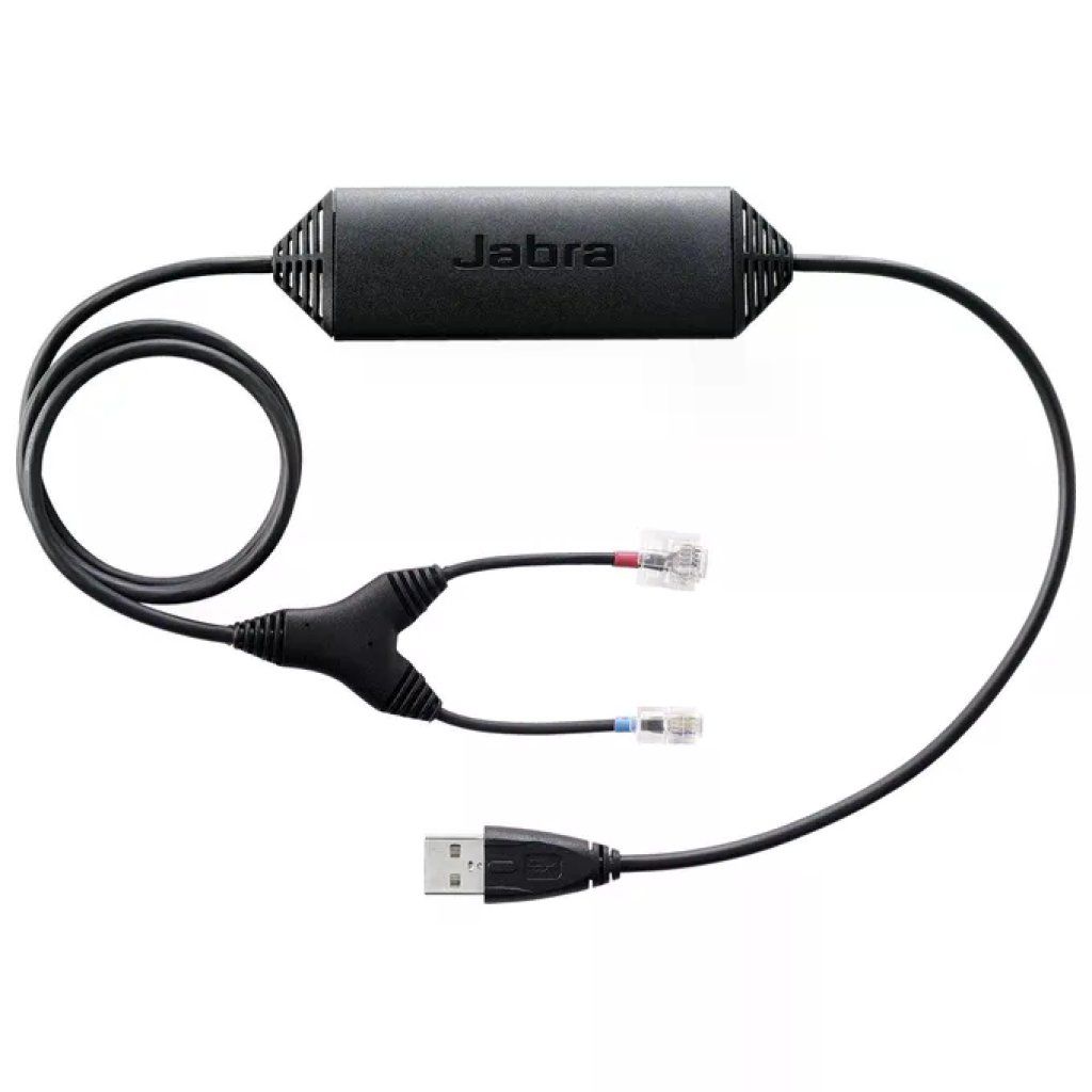 Jabra GN Link 14201-30 Adattatore EHS per cuffie wireless, Nero