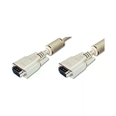 Digitus AK-310103-018-E Cavo VGA SVGA HD15 Maschio-Maschio, 1,8 m, Beige Digitus AK-310103-018-E Cavo VGA SVGA HD15 Maschio-Maschio, 1,8 m, Beige