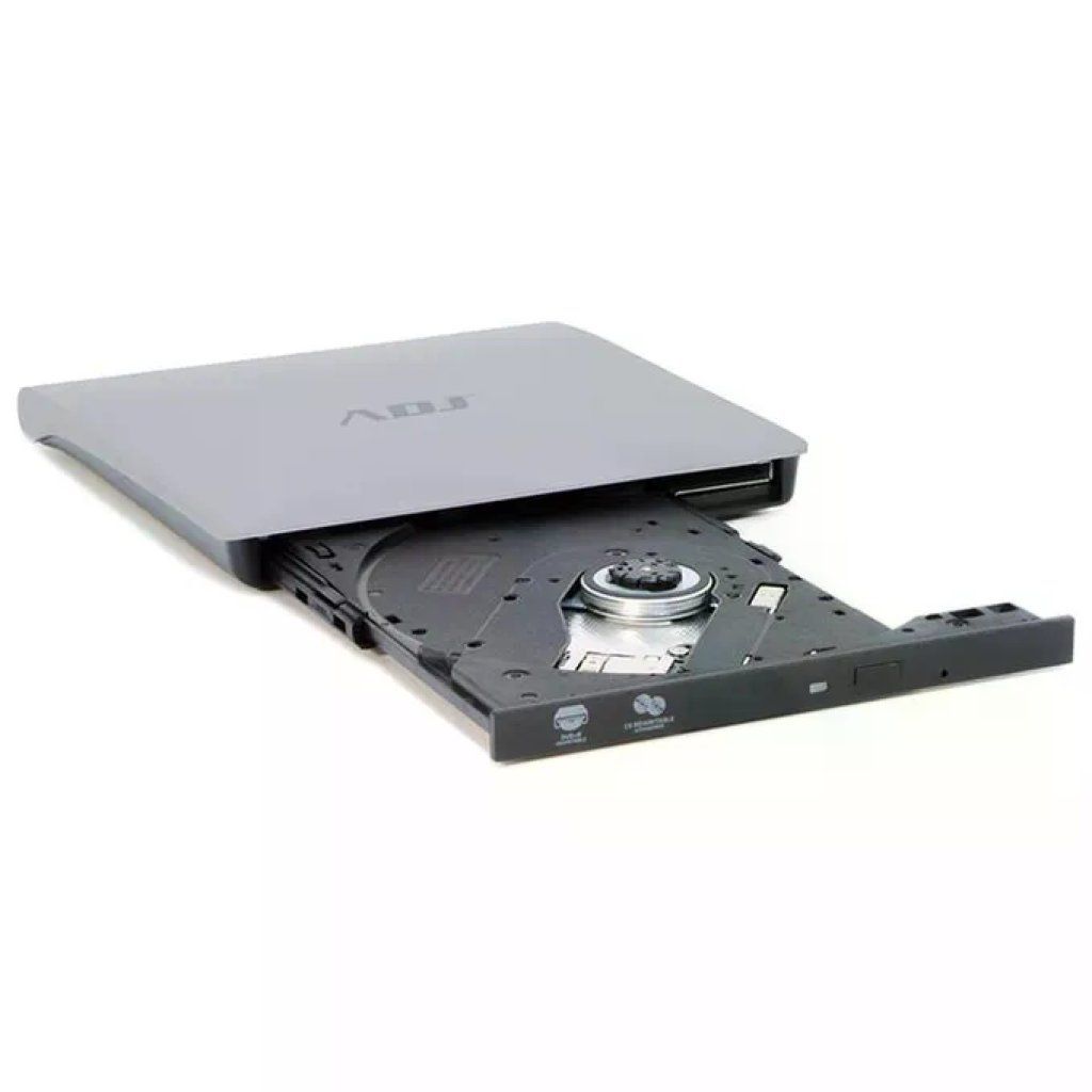 ADJ Masterizzatore DVD-RW Esterno USB 3.0 Nero e Grigio