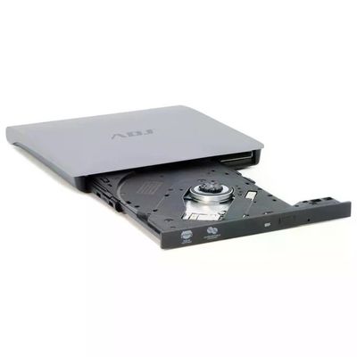 ADJ Masterizzatore DVD-RW Esterno USB 3.0 Nero e Grigio