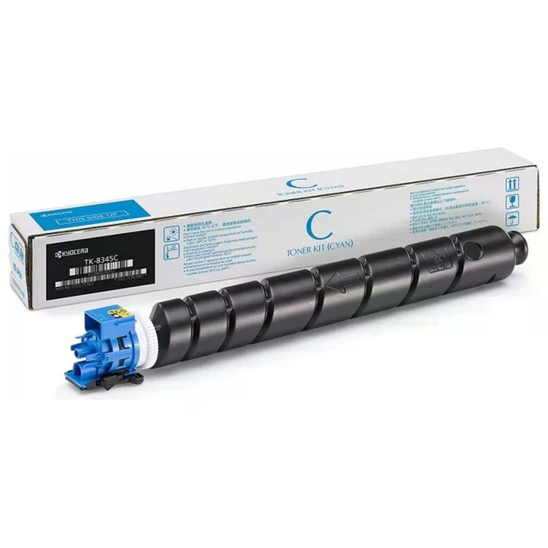 Kyocera TK-8345C Toner Originale Ciano per TASKalfa 2552ci, 12.000 Pagine