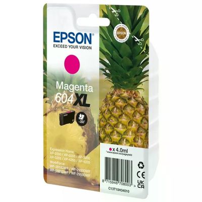 Epson 604XL C13T10H34020 Cartuccia Magenta Originale Epson 604XL C13T10H34020 Cartuccia Magenta Originale