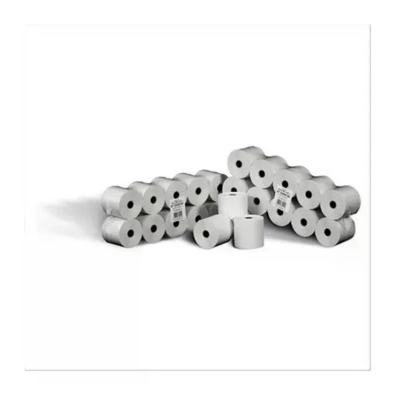 Rotomar Rotoli di Carta Termica BPA Free 80 mm x 80 m, 77 mm, 55 g/m², Confezione da 10