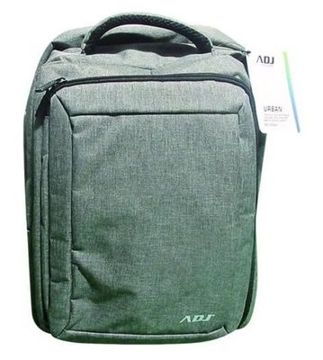 ADJ Zaino ADJ Urban per Notebook 13–15,6” Grigio con USB