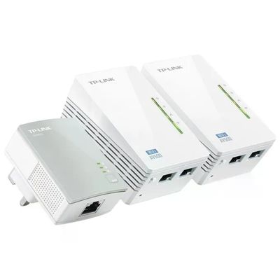 TP-Link TL-WPA4220T Kit Powerline Wi-Fi 500 Mbps, 3 adattatori