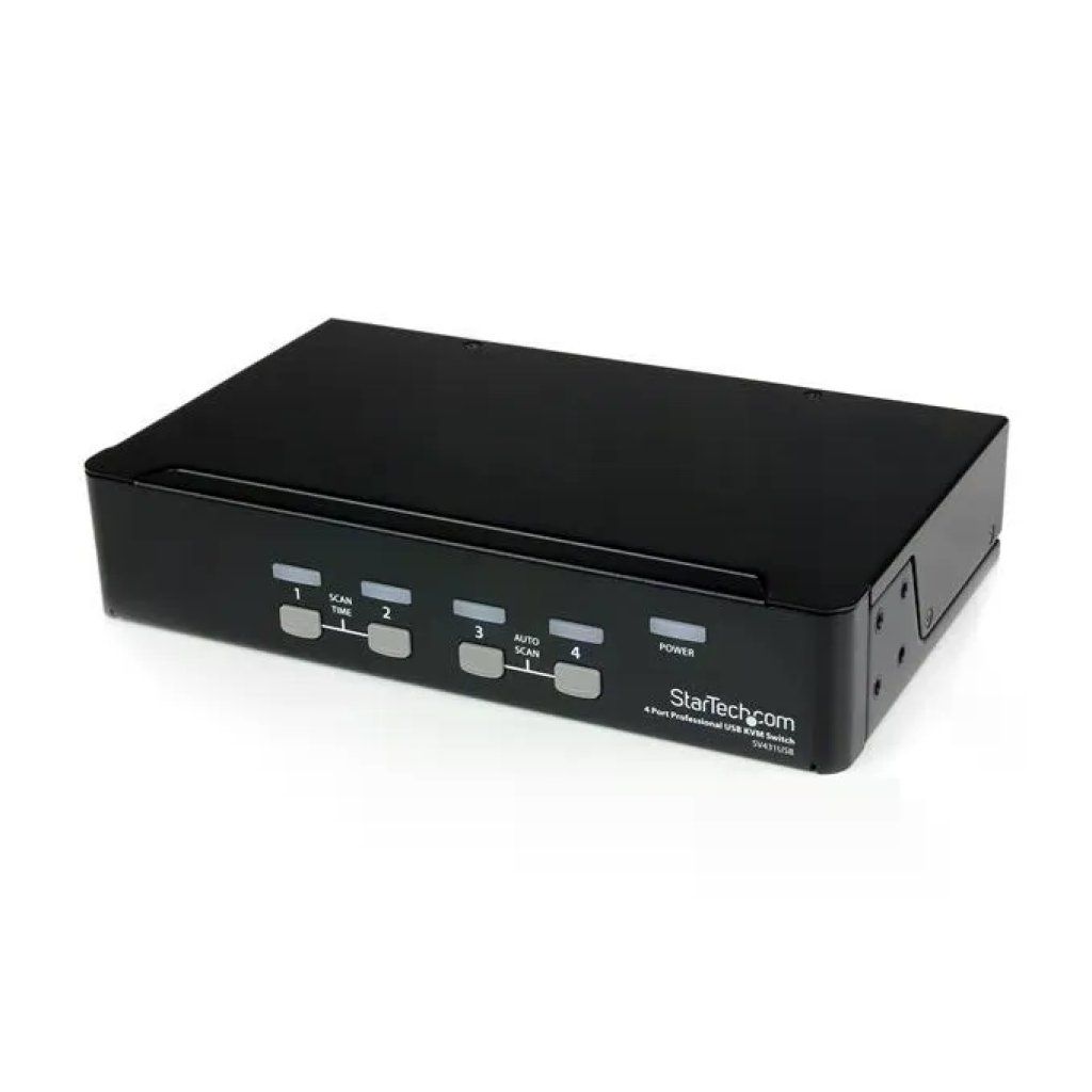 STARTECH.COM Switch KVM StarTech.com VGA USB a 4 porte con hub USB 2.0