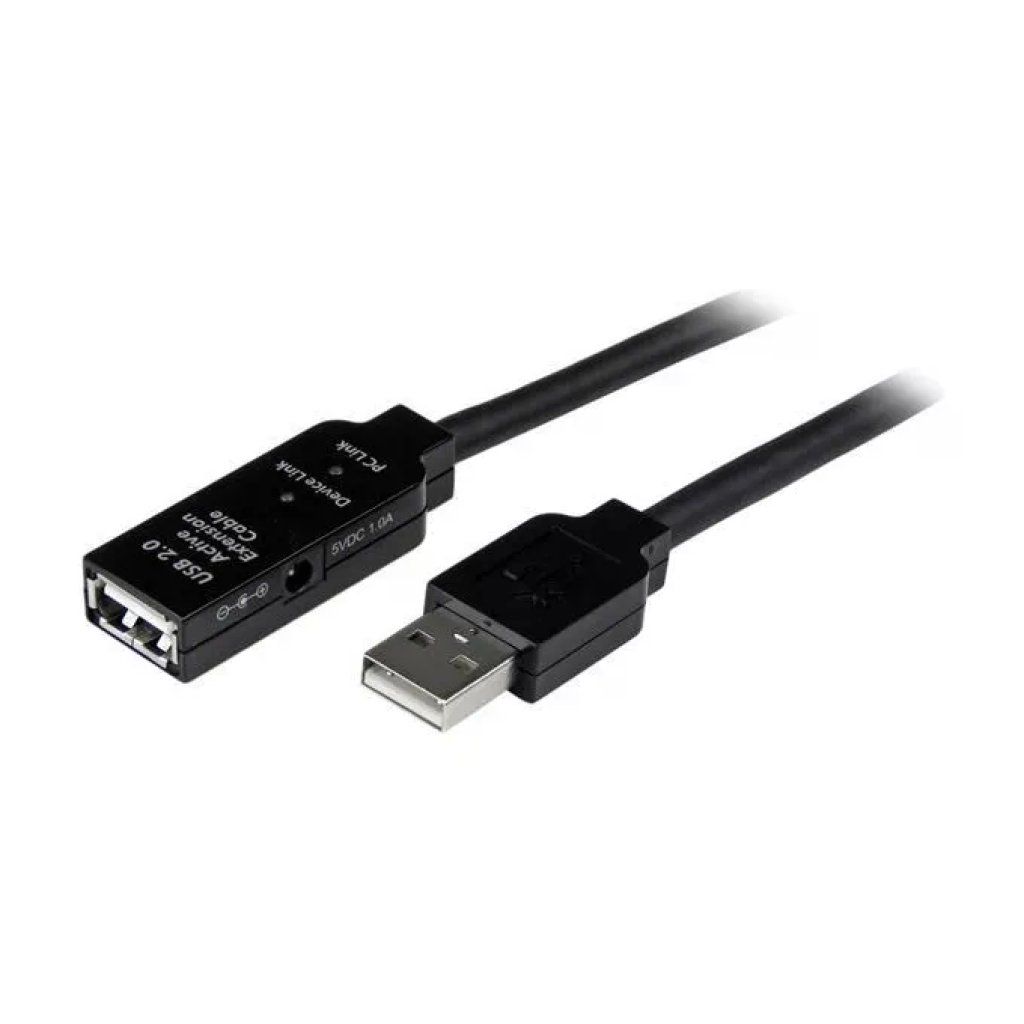 STARTECH.COM StarTech USB2AAEXT10M Cavo Prolunga USB 2.0 Attivo 10 m Maschio a Femmina colore Nero