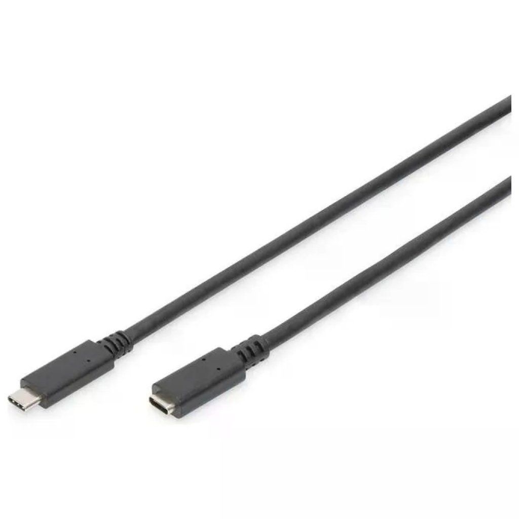 Digitus Cavo Prolunga USB-C 1,5 m USB 2.0 3A Nero