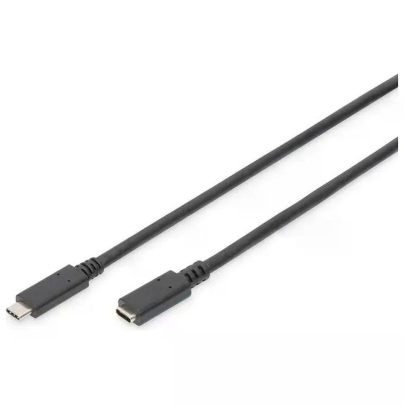 Digitus Cavo Prolunga USB-C 1,5 m USB 2.0 3A Nero